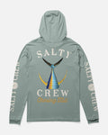 Salty Crew TAILED HOOD SUNSHIRT - Jade
