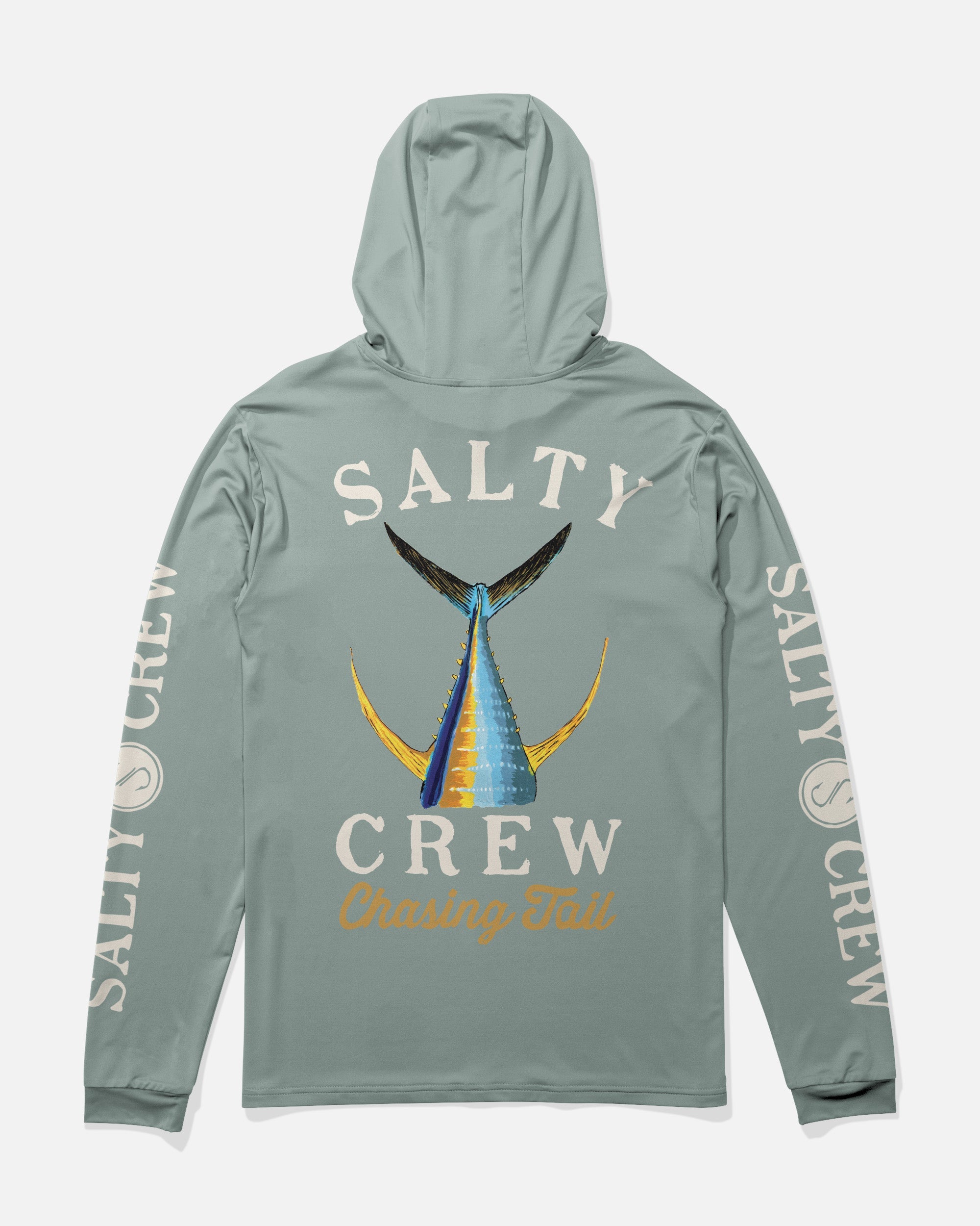 Salty Crew TAILED HOOD SUNSHIRT - Jade