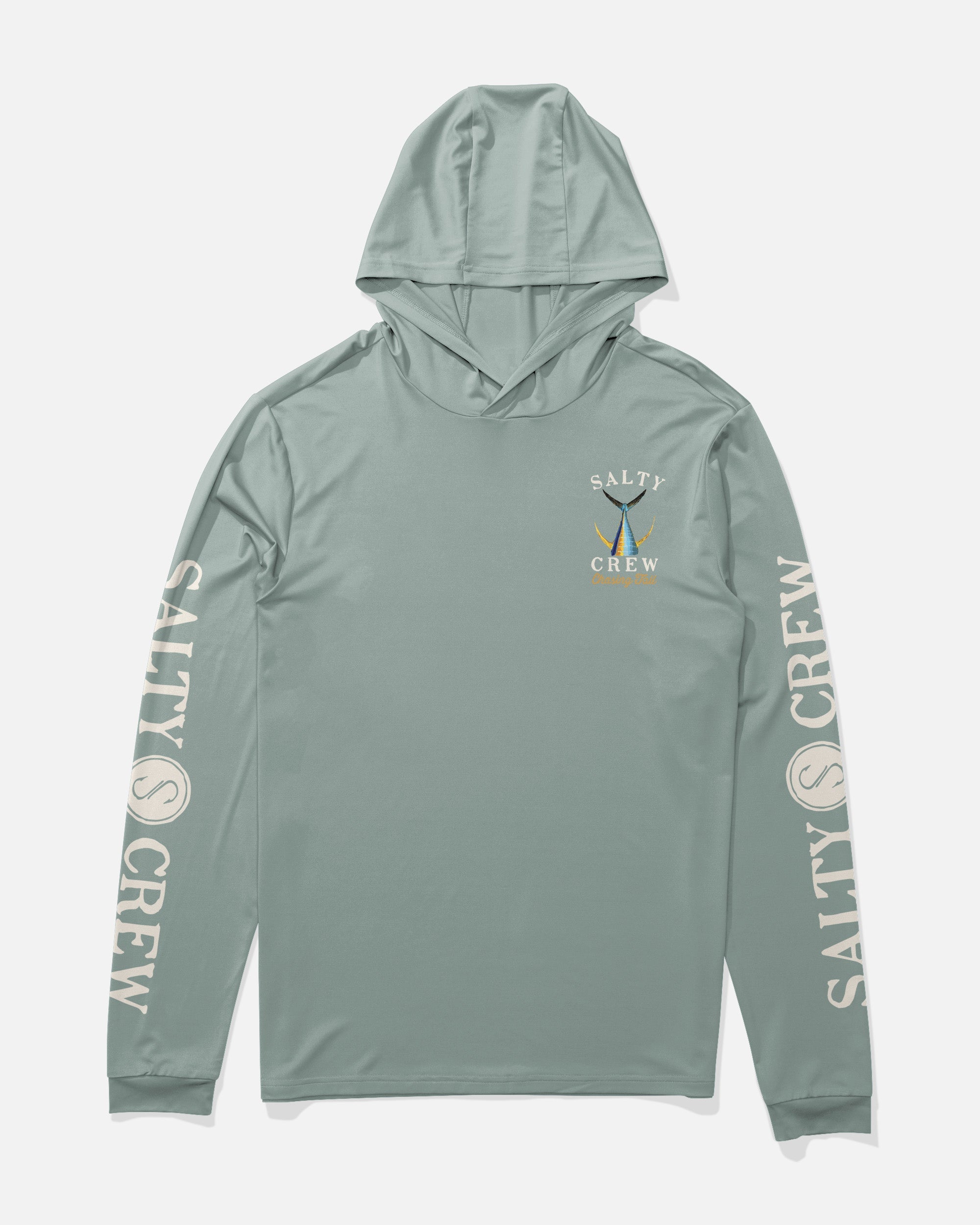 Salty Crew TAILED HOOD SUNSHIRT - Jade