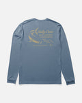 Salty Crew KELP CONTROL LS SUNSHIRT - Captains Blue