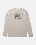 Salty Crew FISHING CO LS SUNSHIRT - Natural