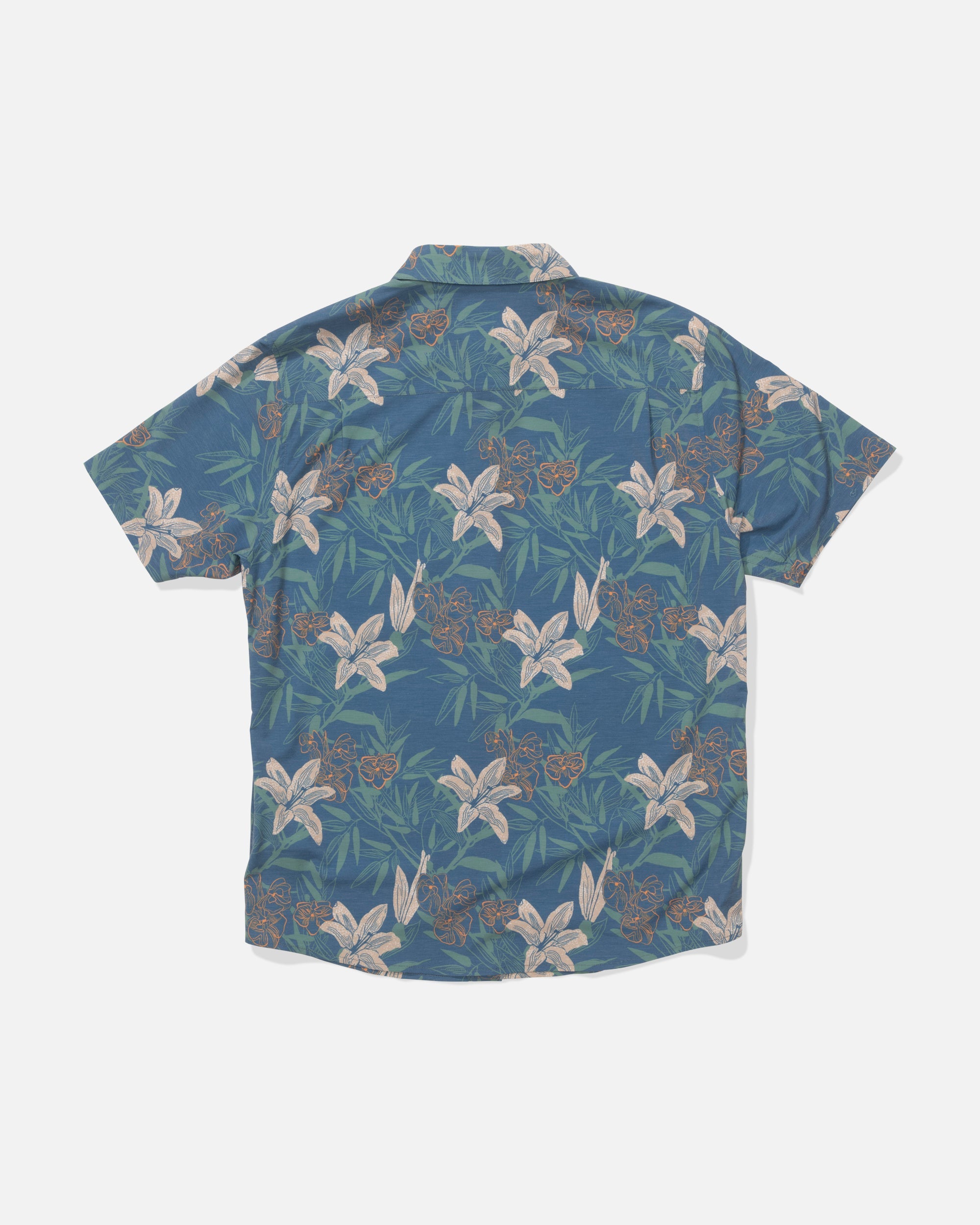 Salty Crew DRIFTER UV BUTTON UP - Cast Blue