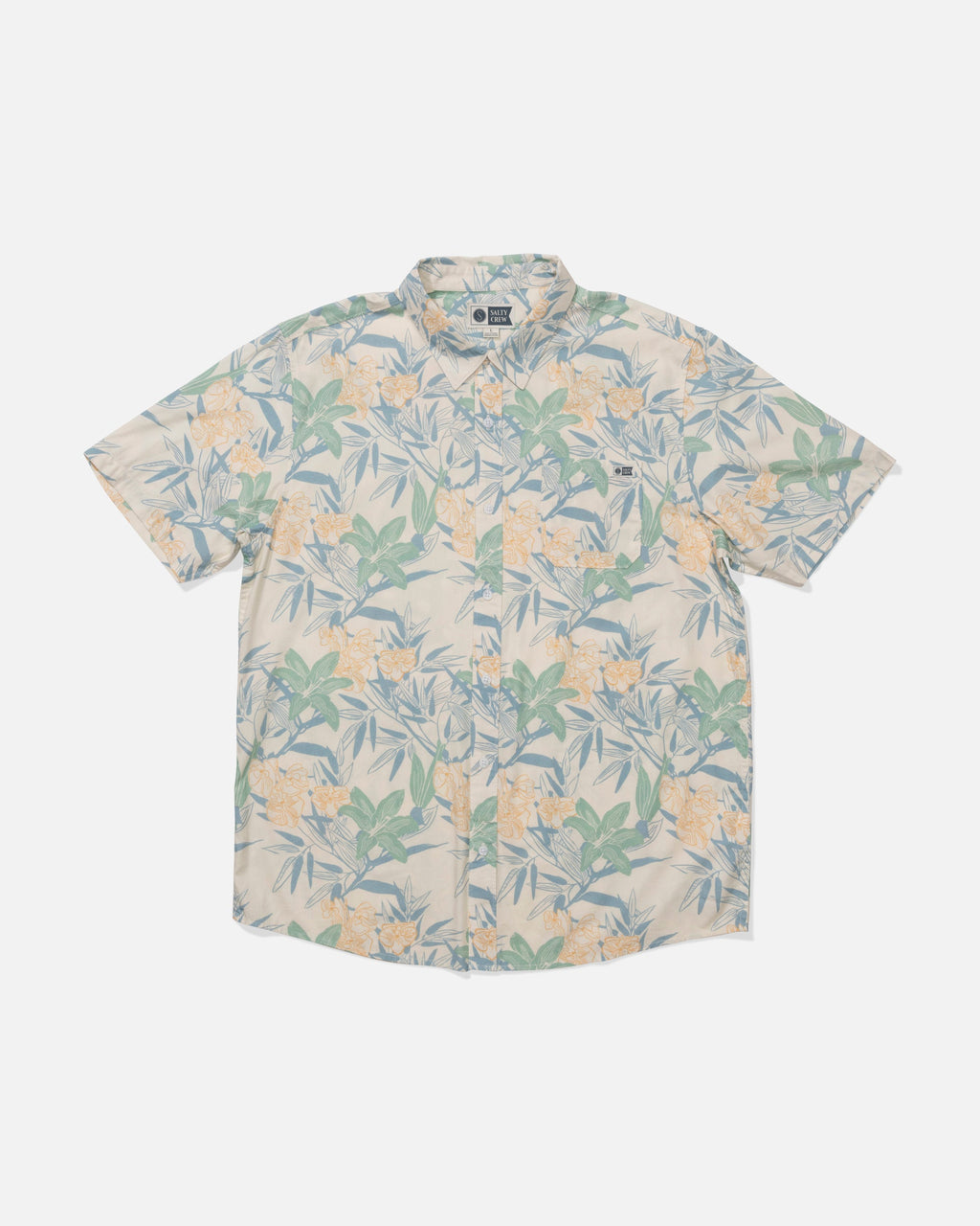Salty Crew CREW SS BUTTON UP - Off White