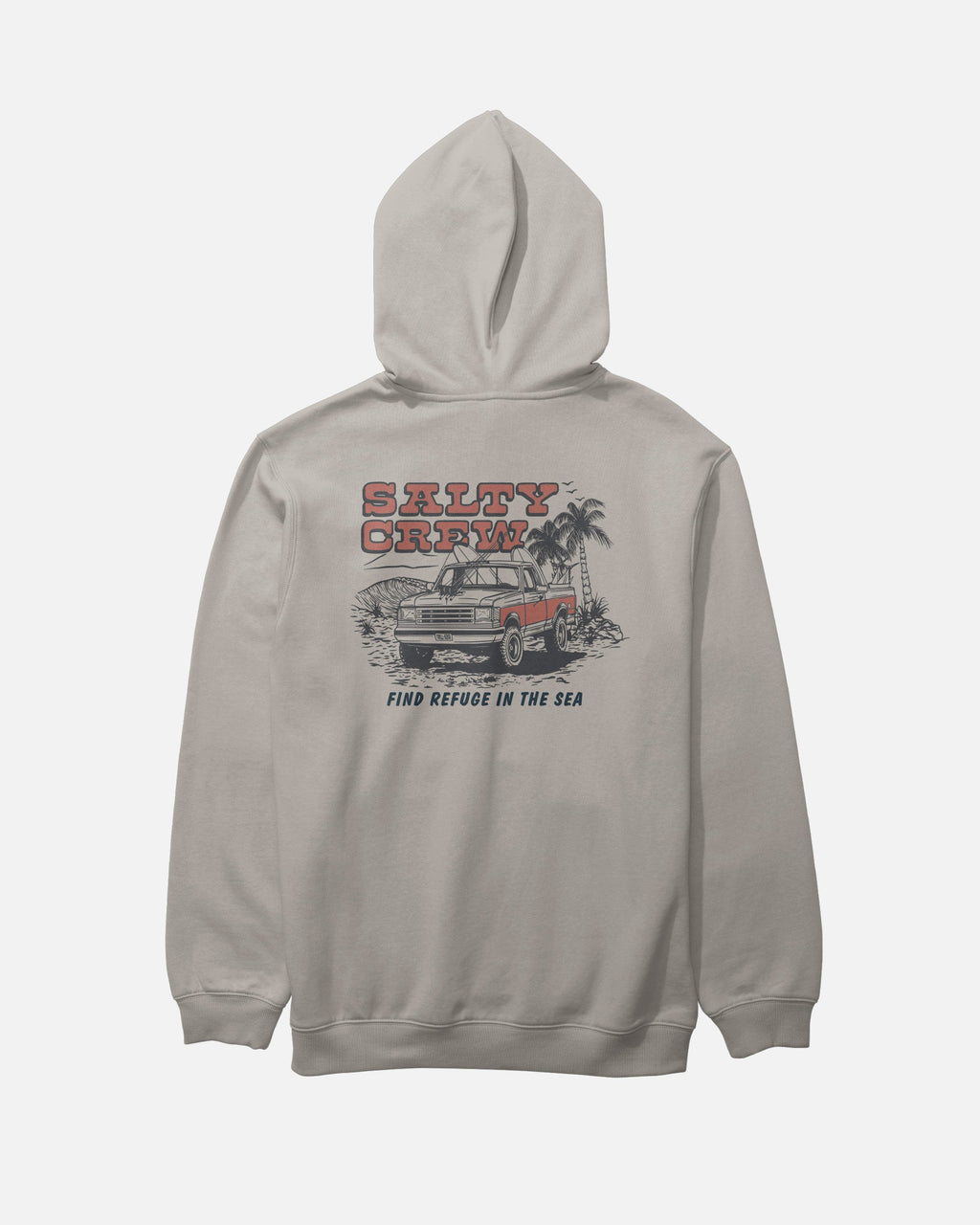 Salty Crew TRUCK STOP FLEECE - Stone