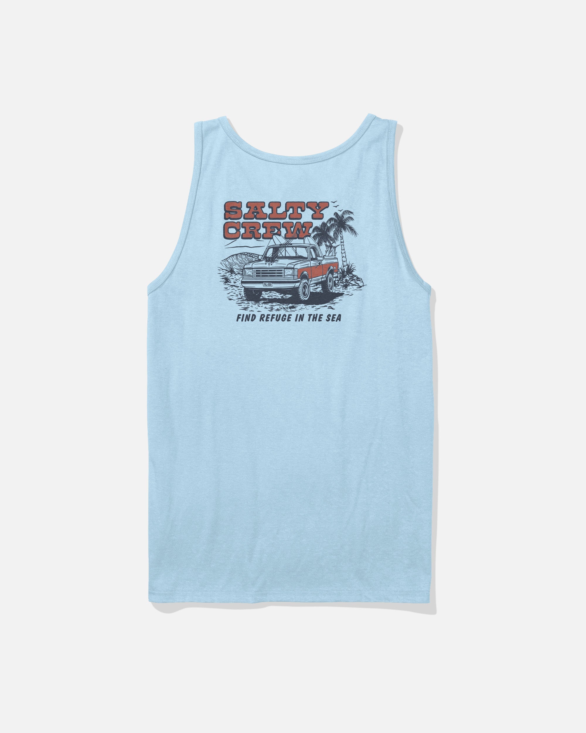 Salty Crew TRUCK STOP TANK - Clear Sky