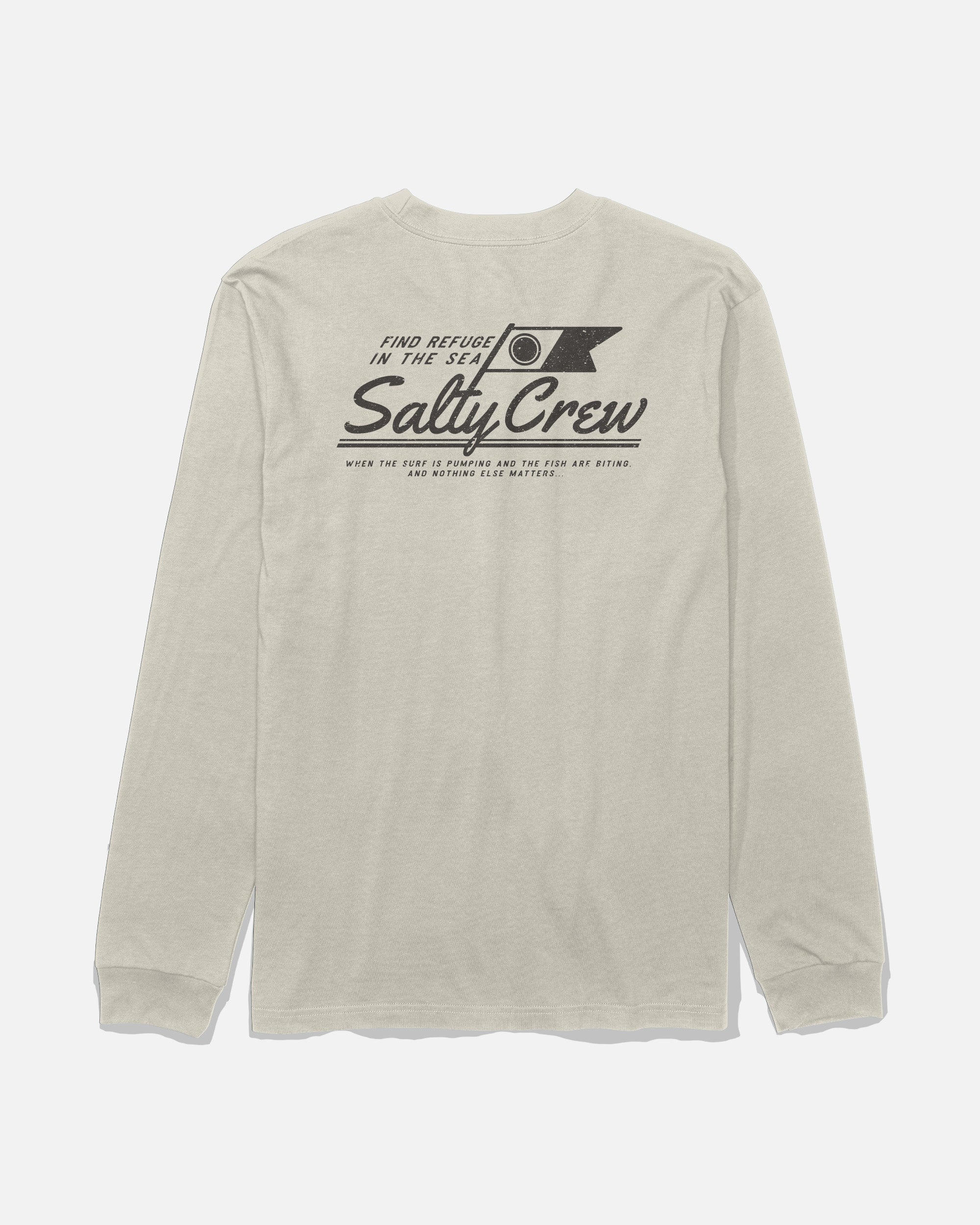 Salty Crew ORIGINAL LS TEE - Bone