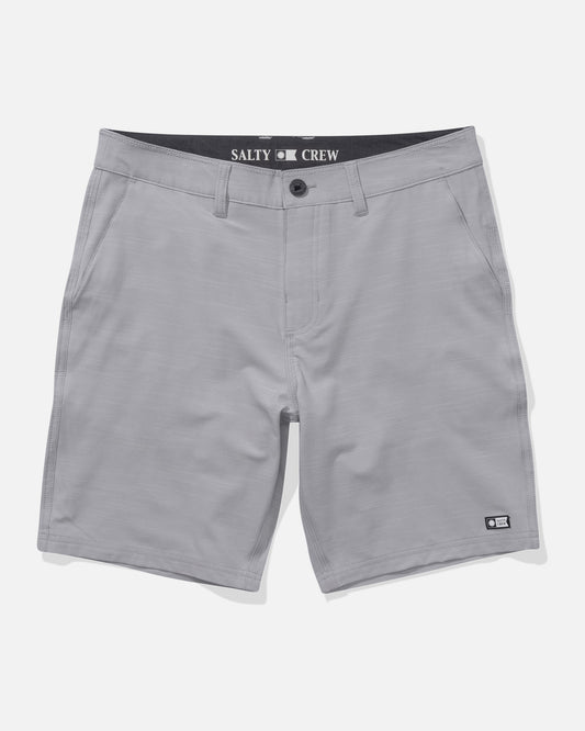 Salty Crew DRIFTER 19 SLUB HYBRID - Light Grey