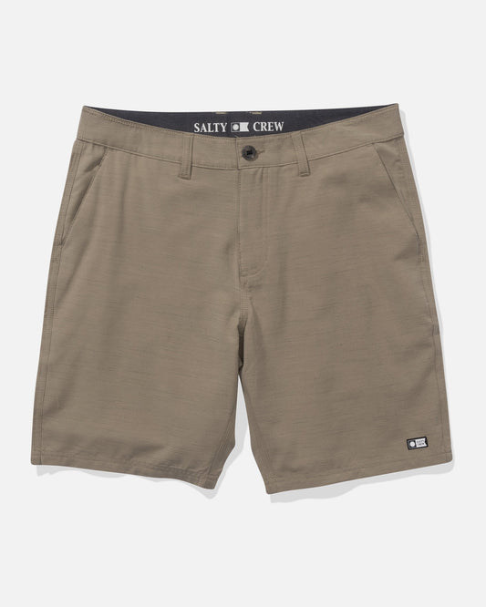 Salty Crew DRIFTER 19 SLUB HYBRID - Khaki