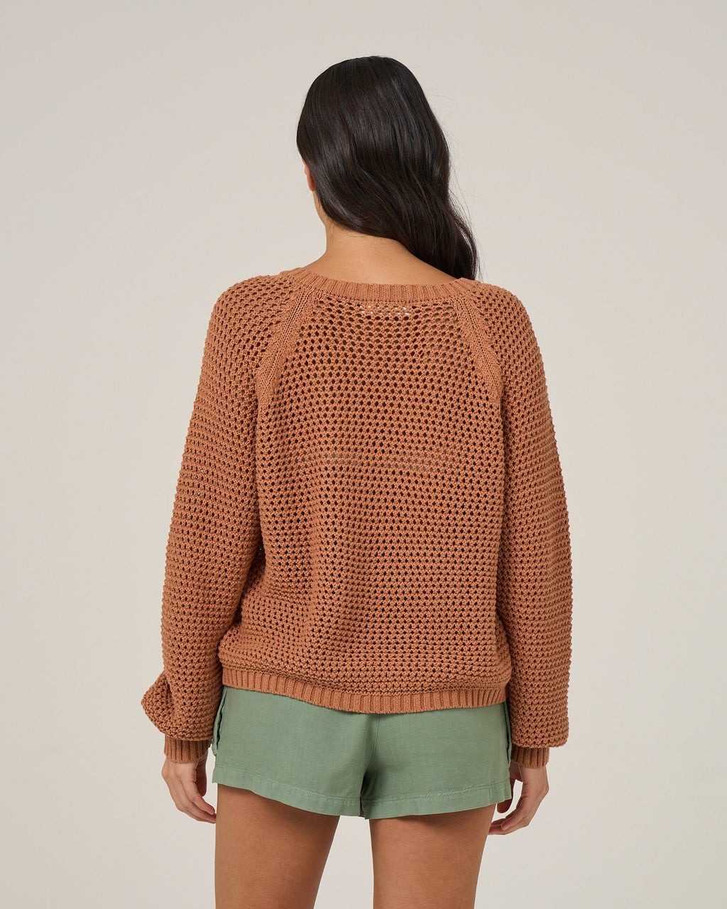 Salty Crew SURGE SWEATER - Mocha