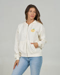 Salty Crew SIMPLICITY ZIP HOODY - Off White