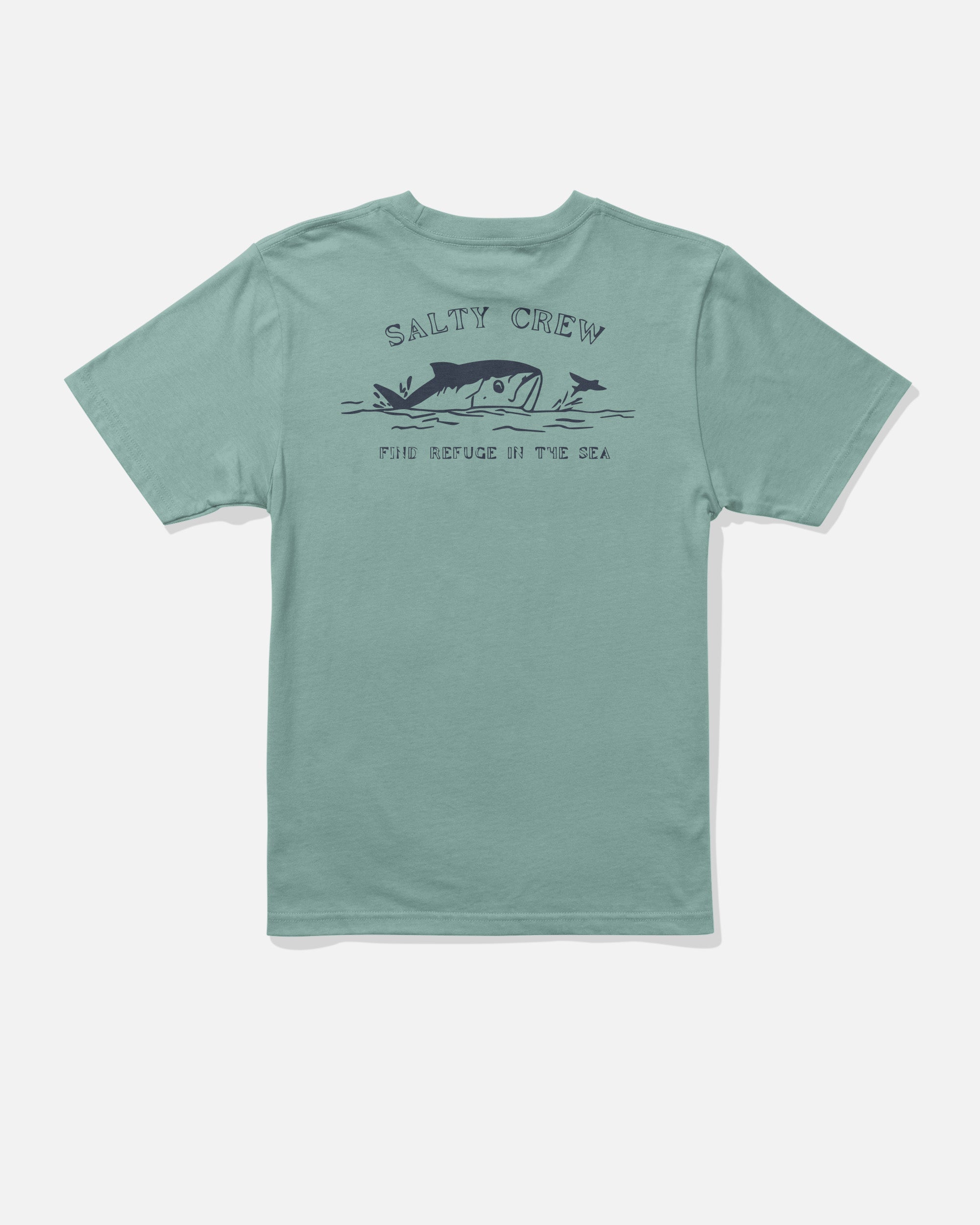 Salty Crew PEEKED BOYS SS TEE - Mackerel