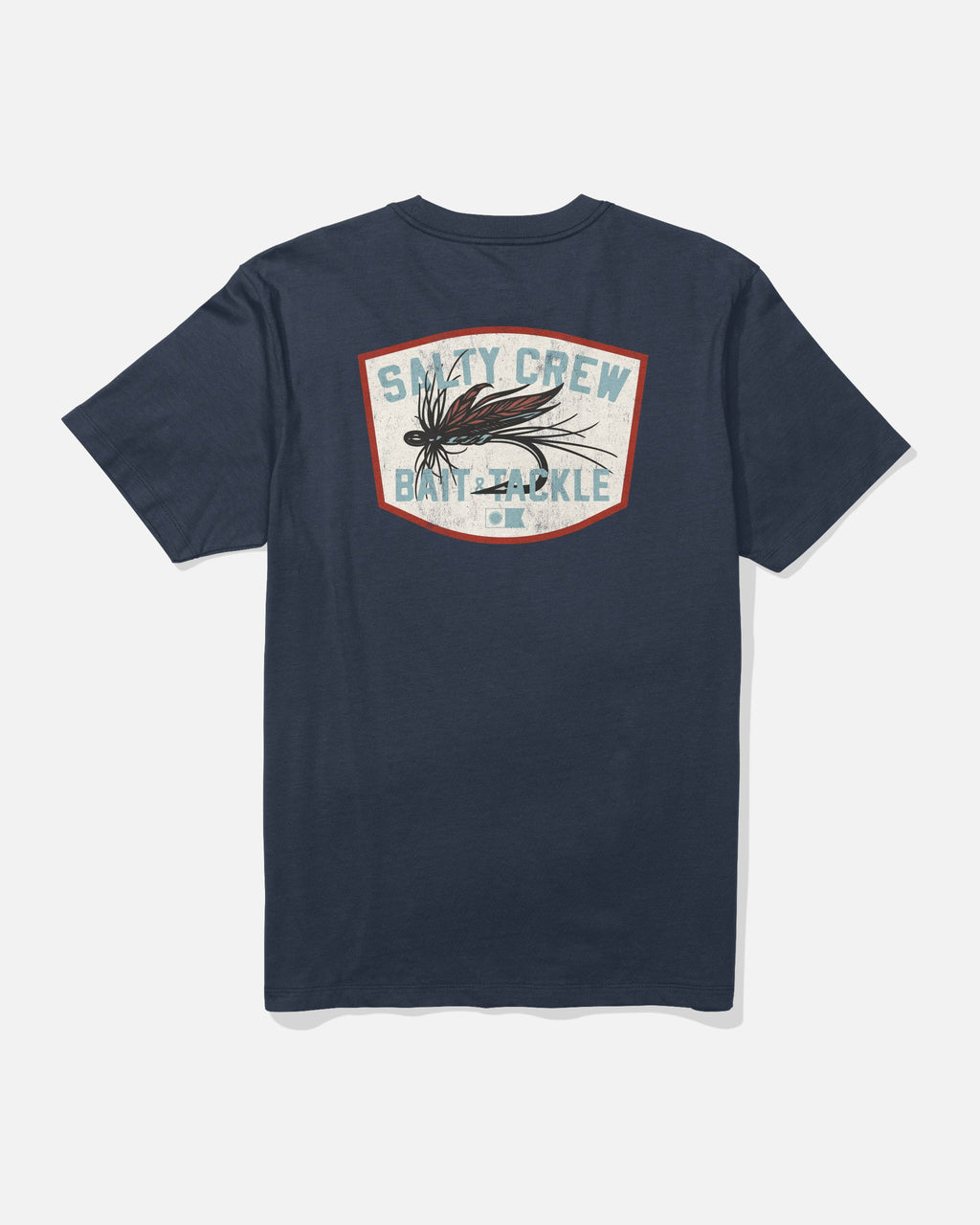 Salty Crew FISHING CO SS TEE - Navy