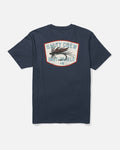Salty Crew FISHING CO SS TEE - Navy