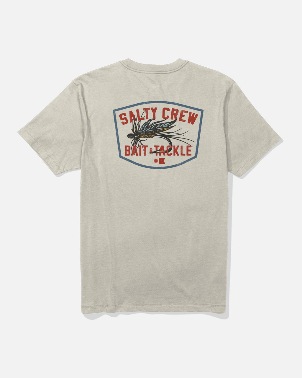 Salty Crew FISHING CO SS TEE - Bone