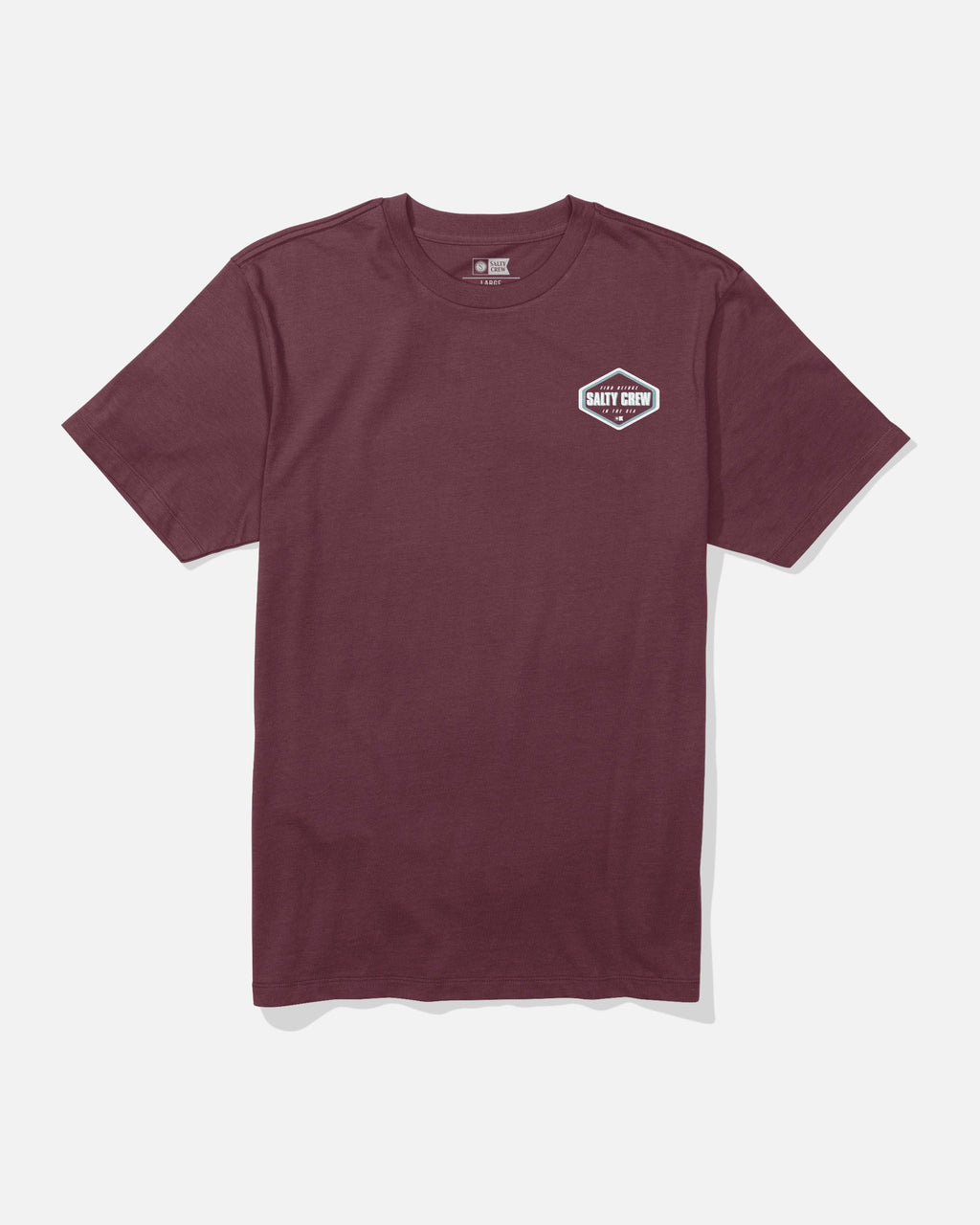 Salty Crew SHAPELY SS TEE - Burgundy