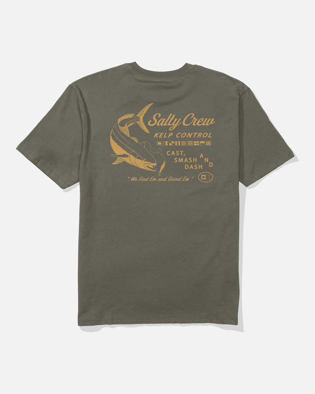Salty Crew KELP CNTRL CLASSC SS TEE - Dusty Olive
