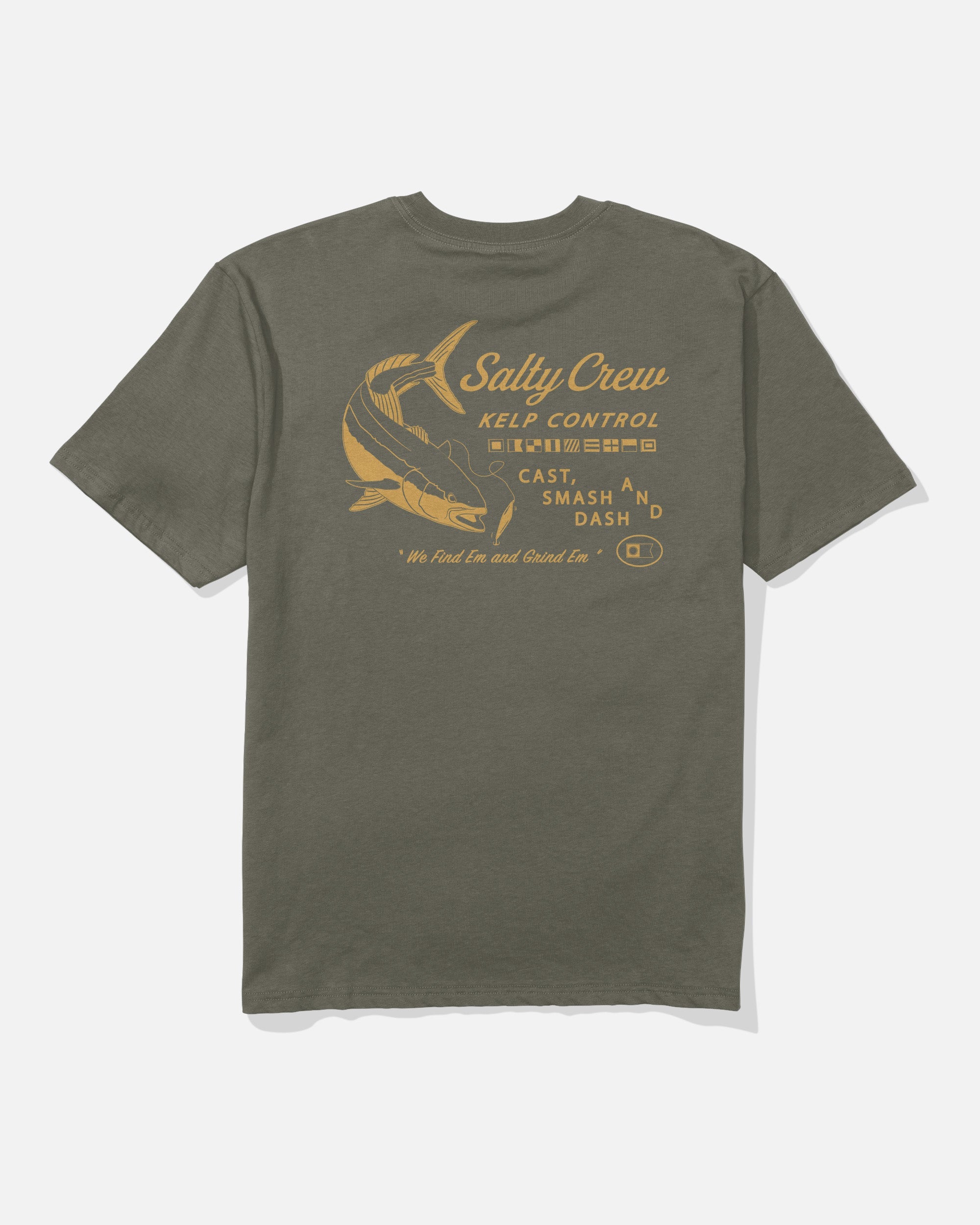 Salty Crew KELP CNTRL CLASSC SS TEE - Dusty Olive