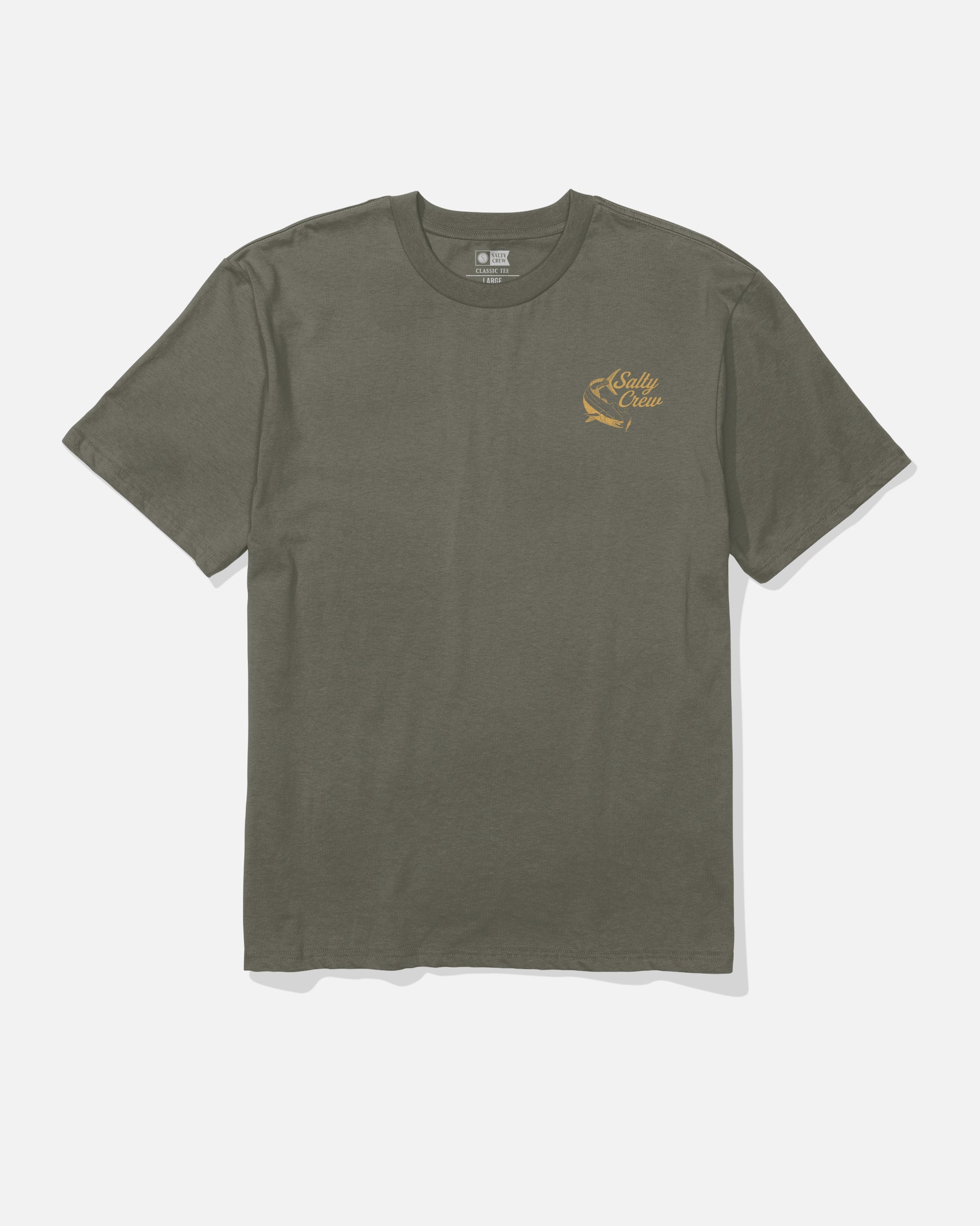 Salty Crew KELP CNTRL CLASSC SS TEE - Dusty Olive