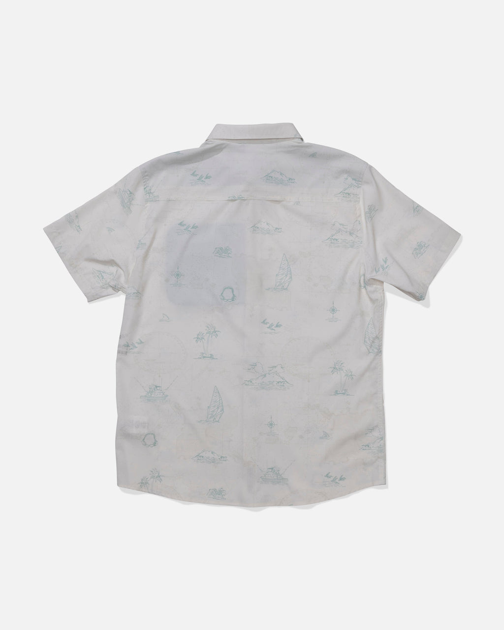 Salty Crew FLAGSHIP UV BUTTON UP - White