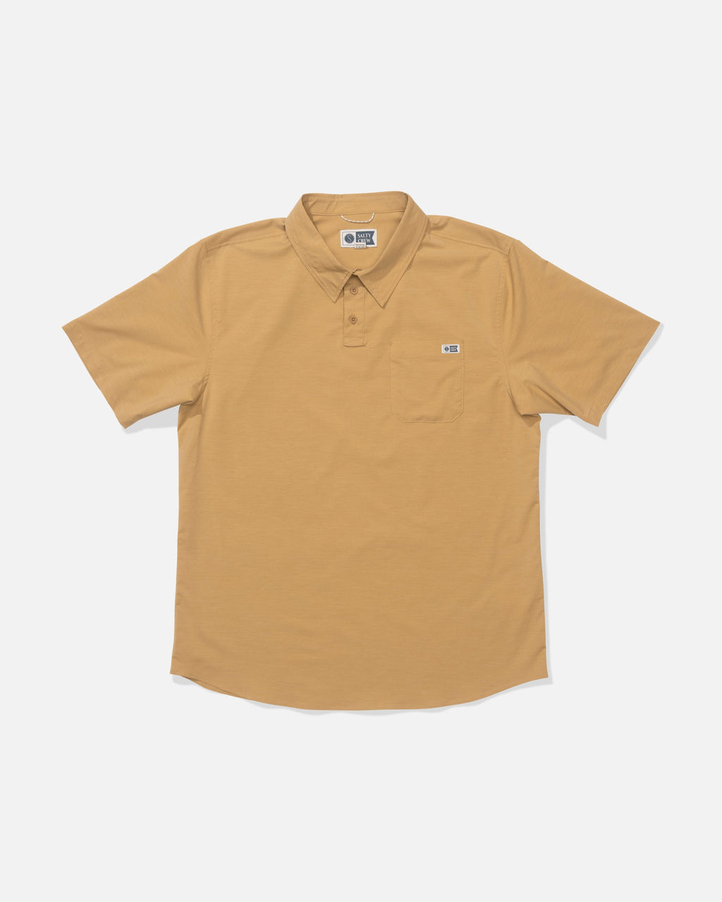 Salty Crew DRIFTER UV POLO - Bone Brown
