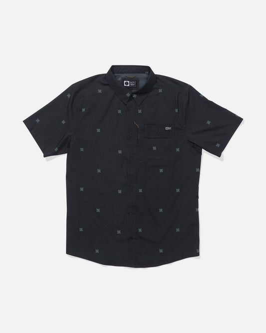 Salty Crew FLAGSHIP UV BUTTON UP - Phantom