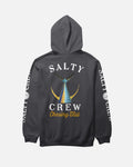 Salty Crew TAILED HOOD FLEECE - Black