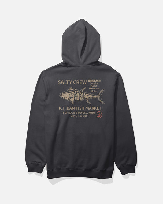 Salty Crew ICHIBAN FLEECE - BLACK