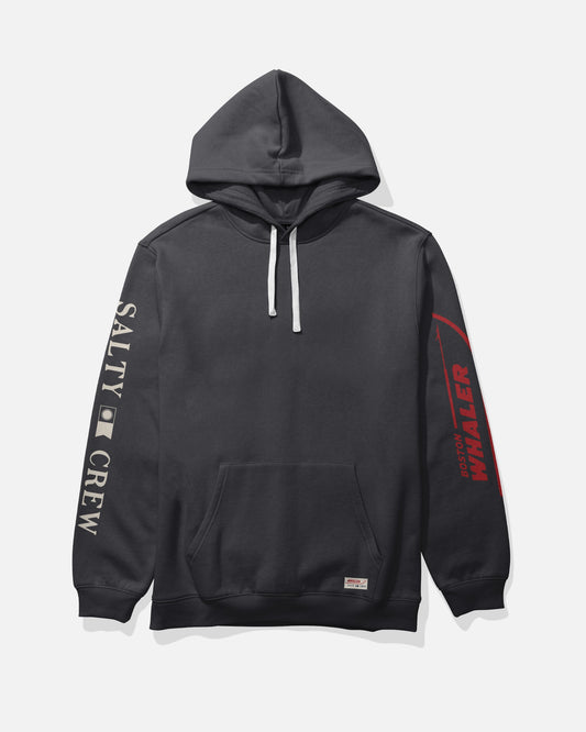 Salty Crew WHALER ICON FLEECE - Black