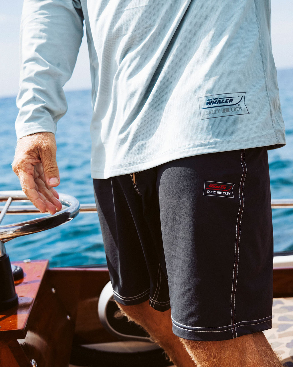 Salty Crew WHALER BOARDSHORT 18.5 - BLACK