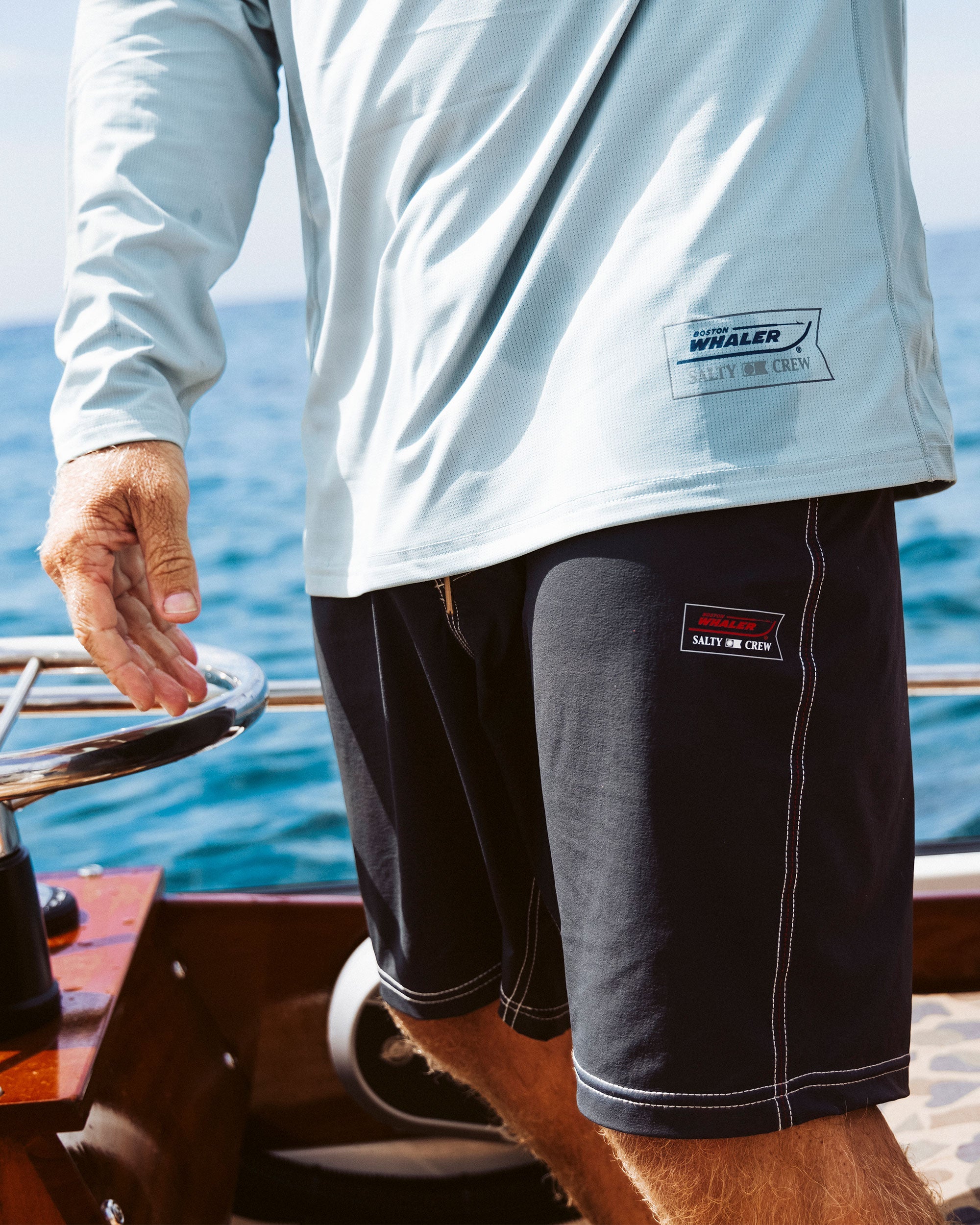 Salty Crew WHALER BOARDSHORT 18.5 - BLACK