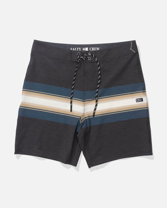 Salty Crew CREW STRIPE BOARDSHORT - Pirate Black