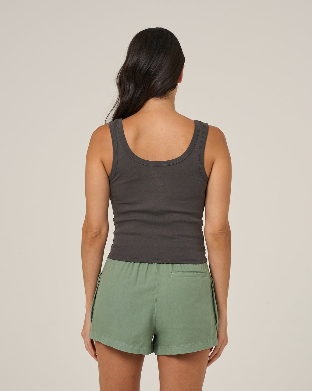Salty Crew SC TOUR TANK - Charcoal