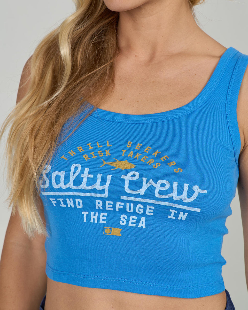 Salty Crew UNSCRIPTED TANK - Bold Blue