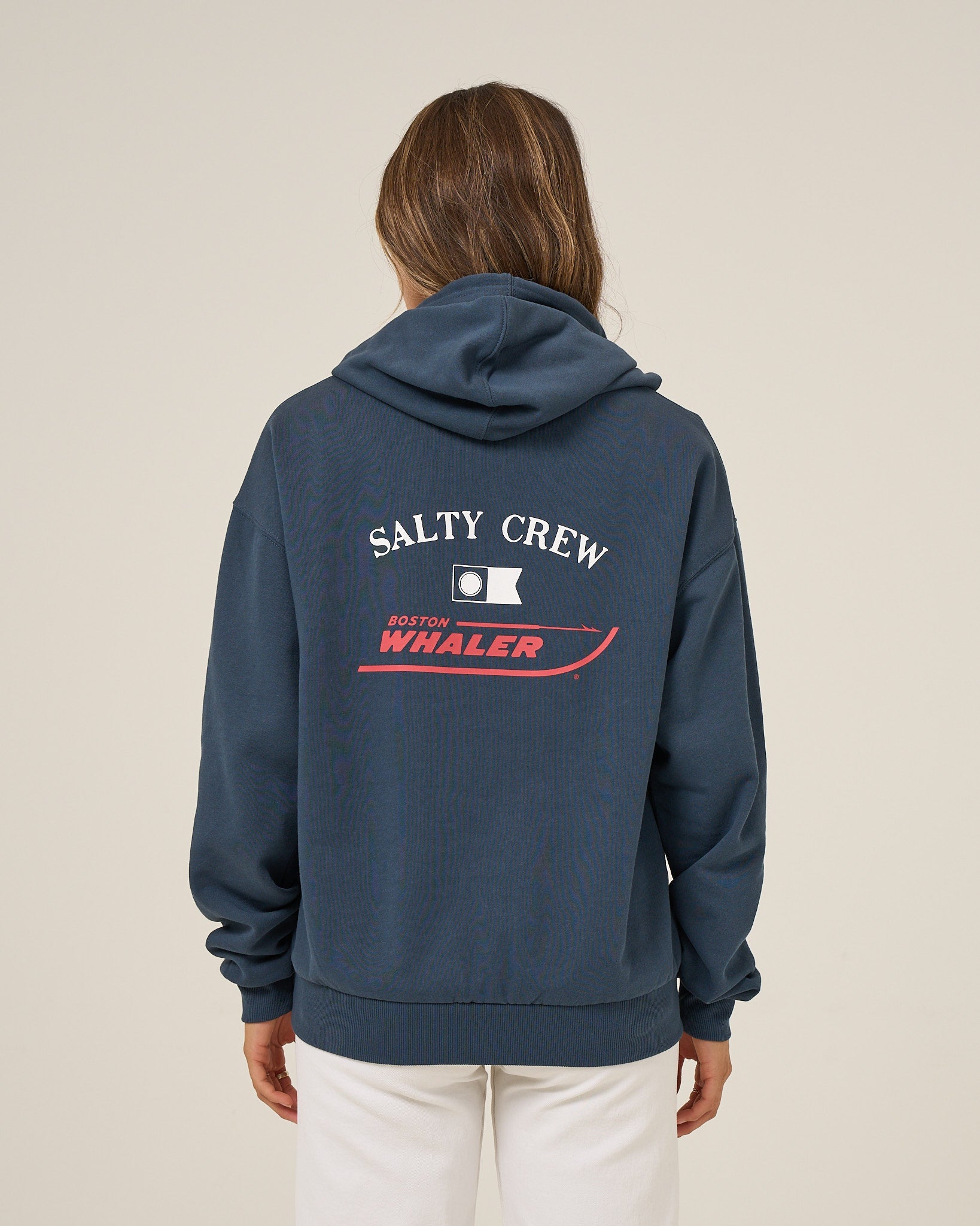 Salty Crew WHALER HOODIE - Midnight Navy