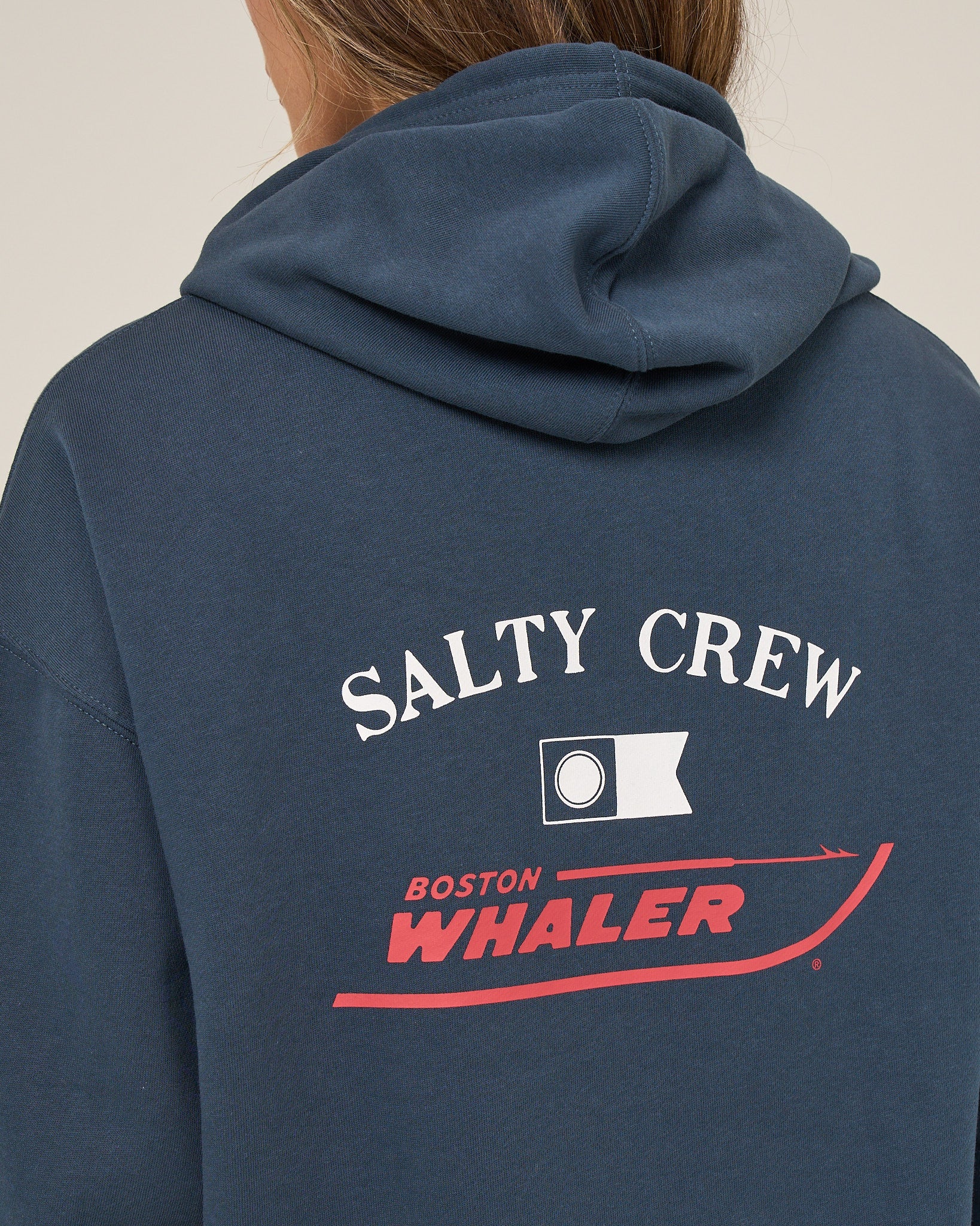 Salty Crew WHALER HOODIE - Midnight Navy