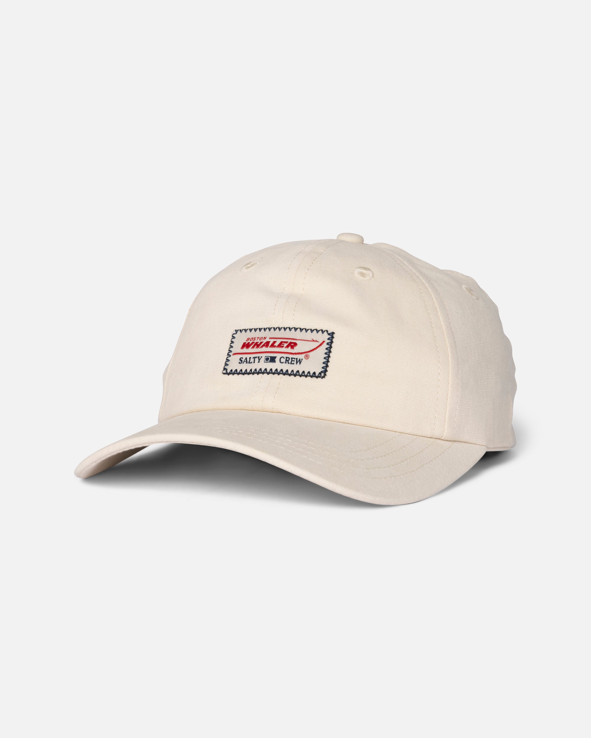 Salty Crew WHALER DAD HAT - Off White