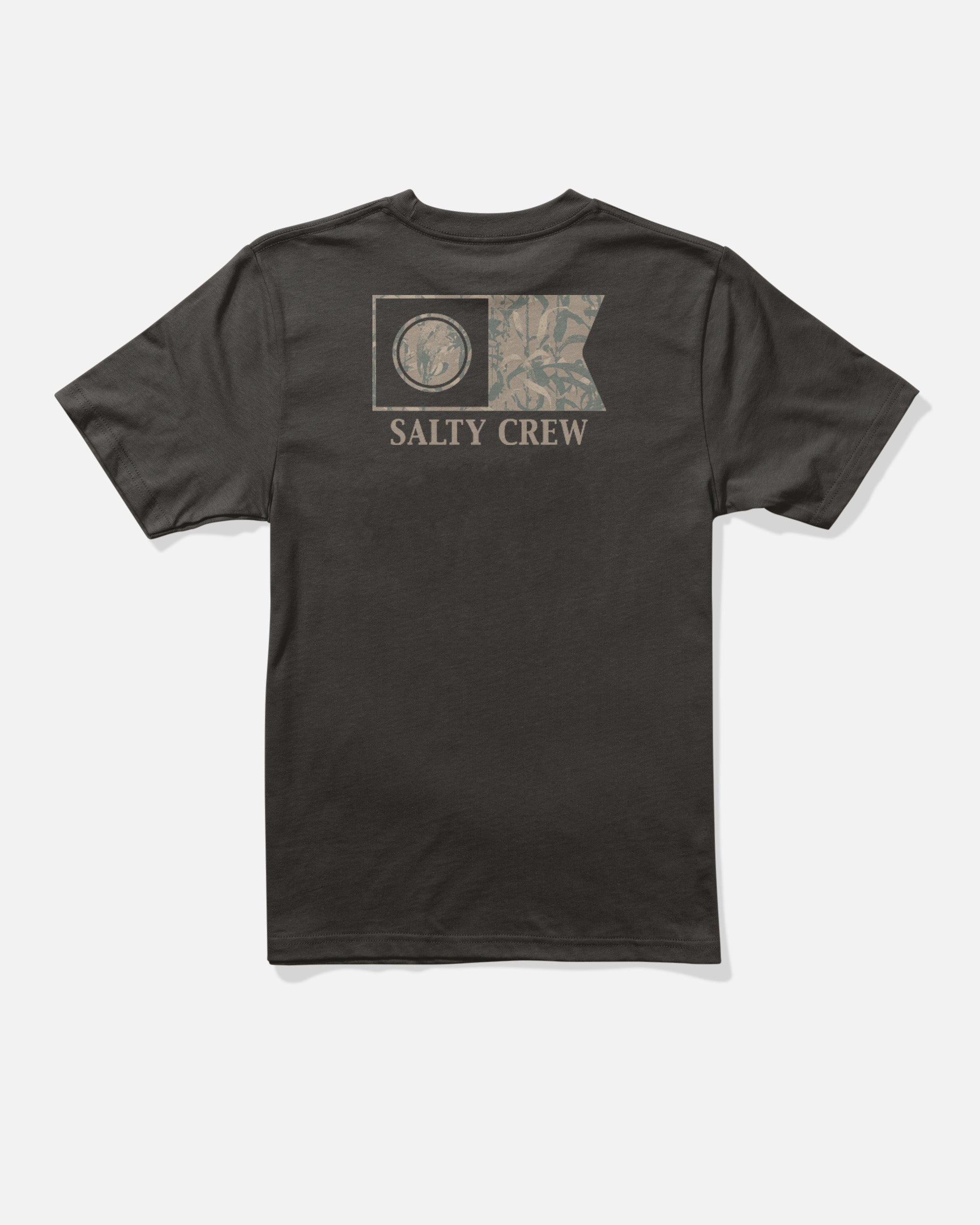 Salty Crew FLAGSHIP FILL BOYS SS TEE - Black