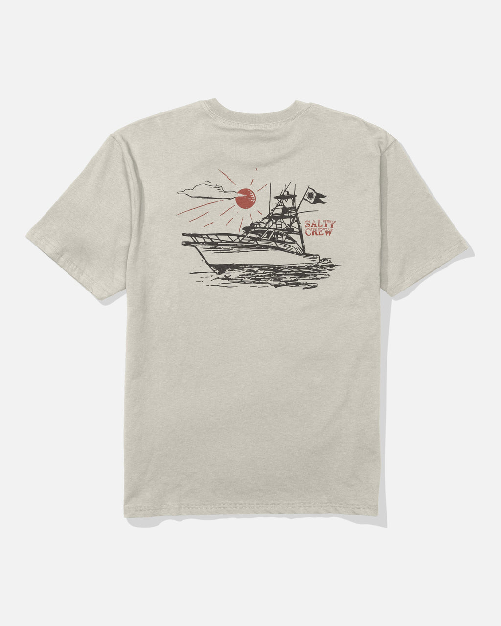 Salty Crew ON BOARD CLASSIC SS TEE - Bone