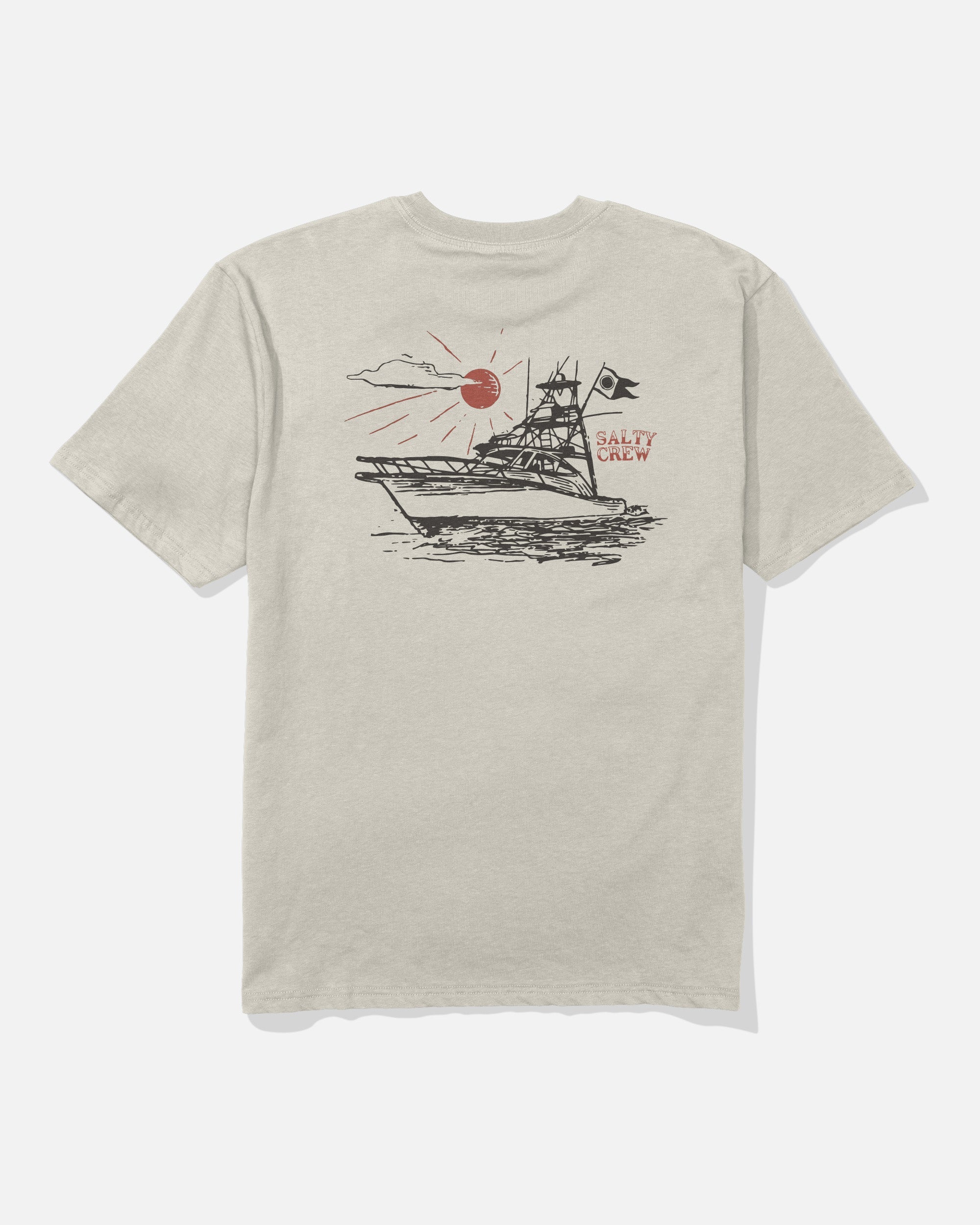 Salty Crew ON BOARD CLASSIC SS TEE - Bone
