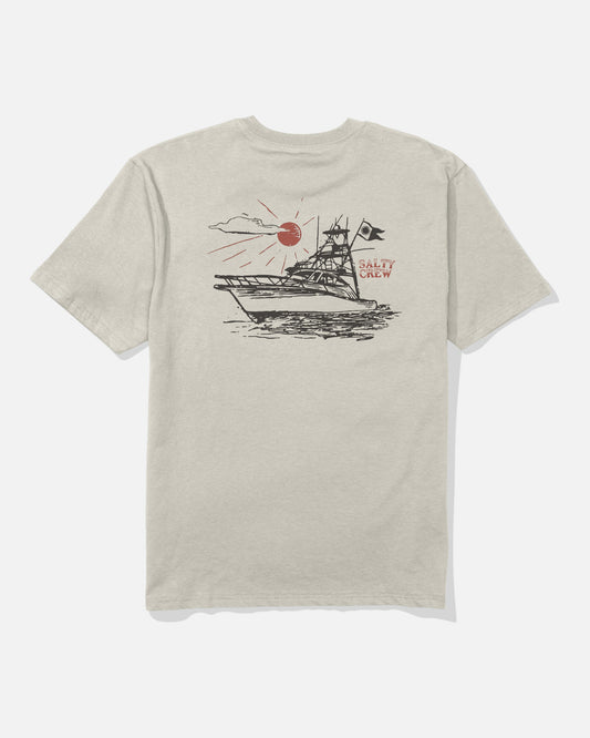 Salty Crew ON BOARD CLASSIC SS TEE - Bone