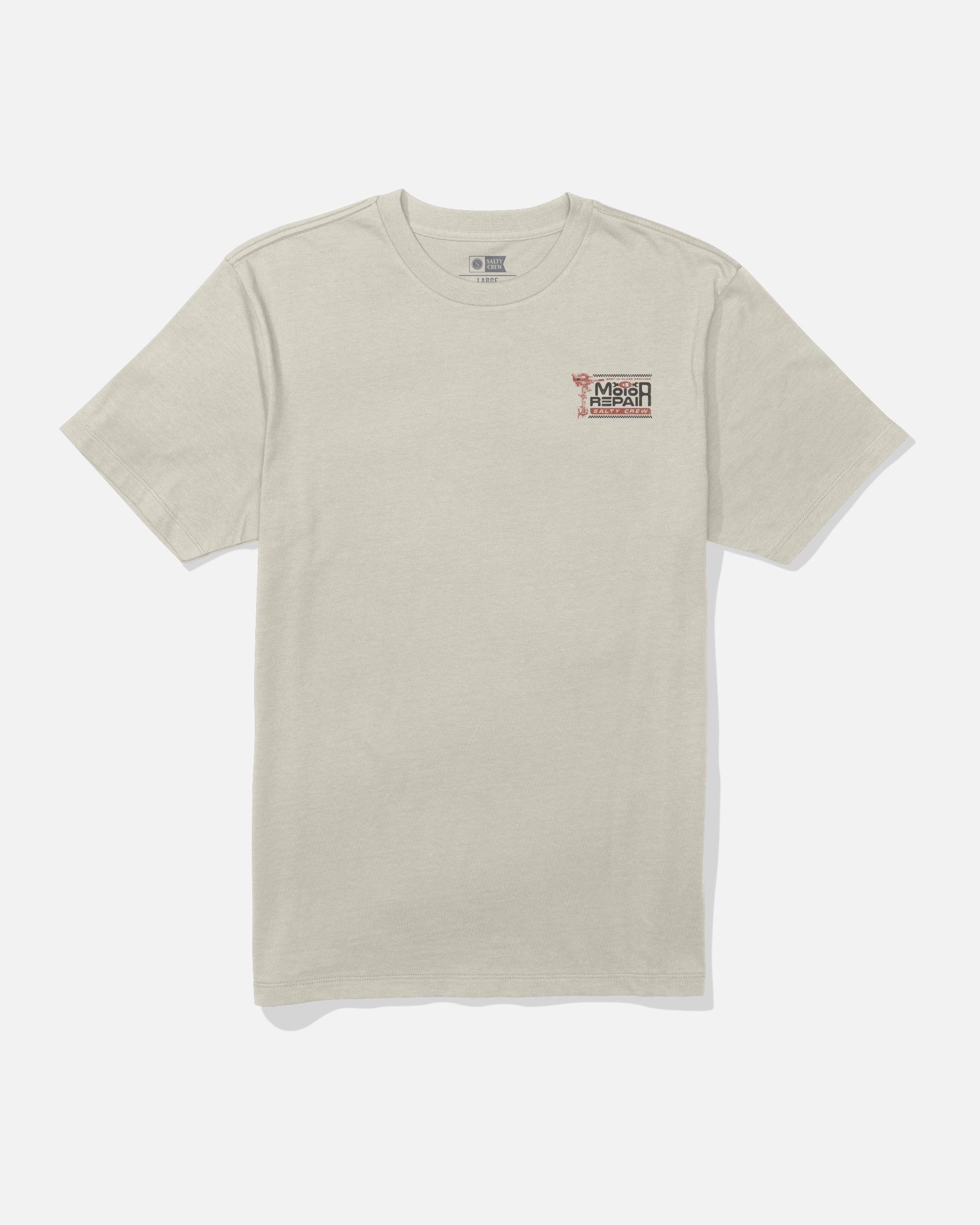 Salty Crew MOTOR REPAIR SS TEE - Bone