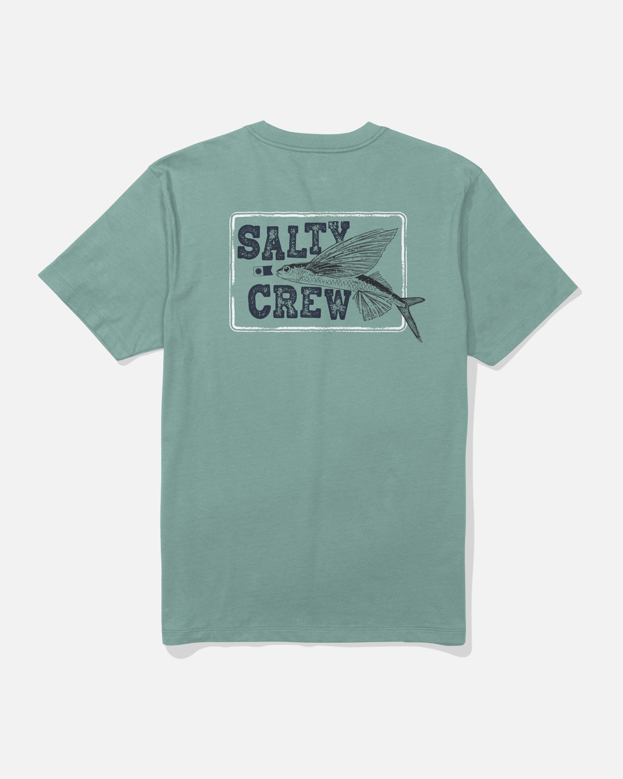 Salty Crew FLYER SS TEE - Mackerel