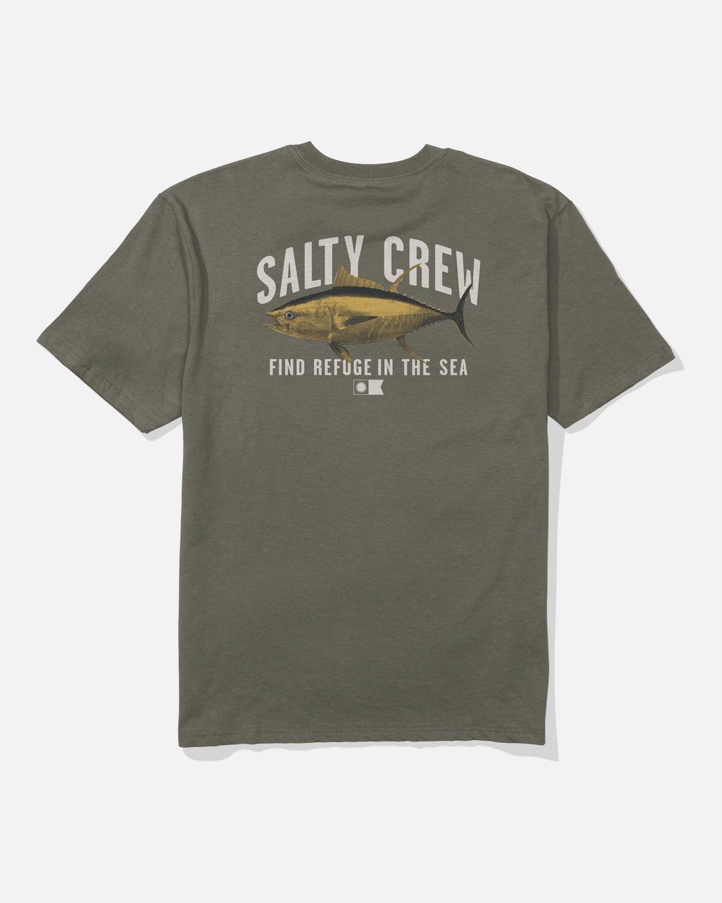 Salty Crew BITMAP CLASSIC SS TEE - Dusty Olive