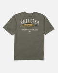 Salty Crew BITMAP CLASSIC SS TEE - Dusty Olive