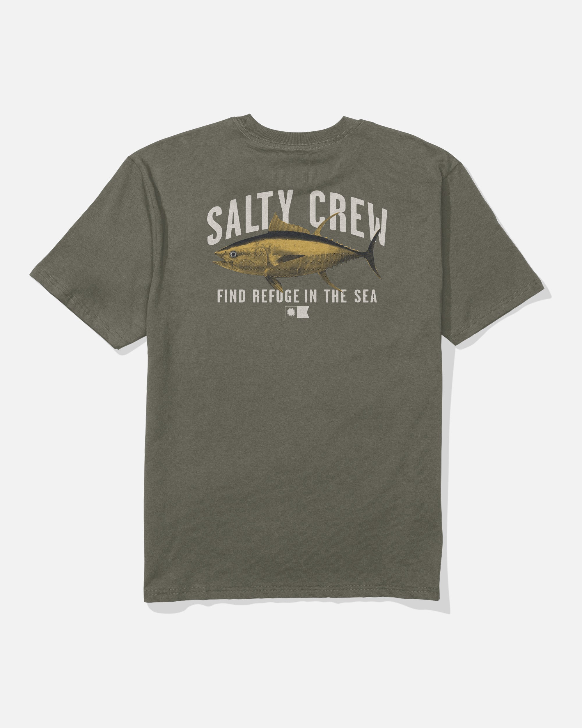 Salty Crew BITMAP CLASSIC SS TEE - Dusty Olive