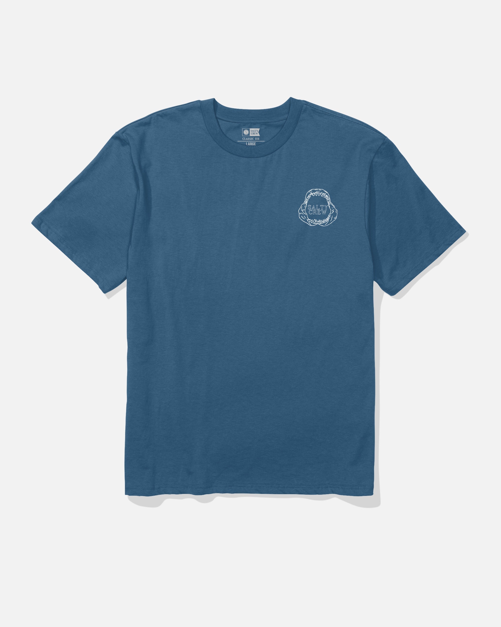 Salty Crew GREAT WHT CLASSIC SS TEE - Cast Blue