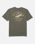 Salty Crew FISH CLUB CLASSIC SS TEE - Dusty Olive
