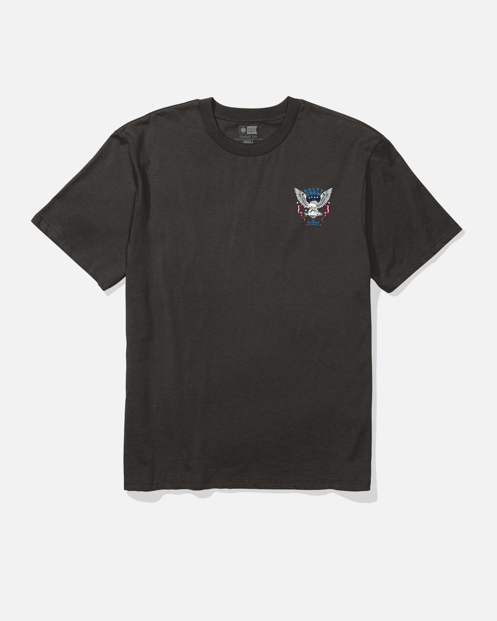 Salty Crew AMERICA TALON SS TEE - BLACK