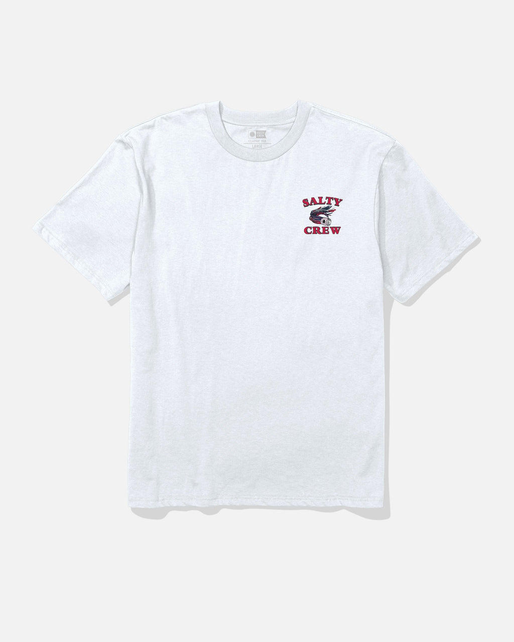 Salty Crew AMERICA LURE SS TEE - White