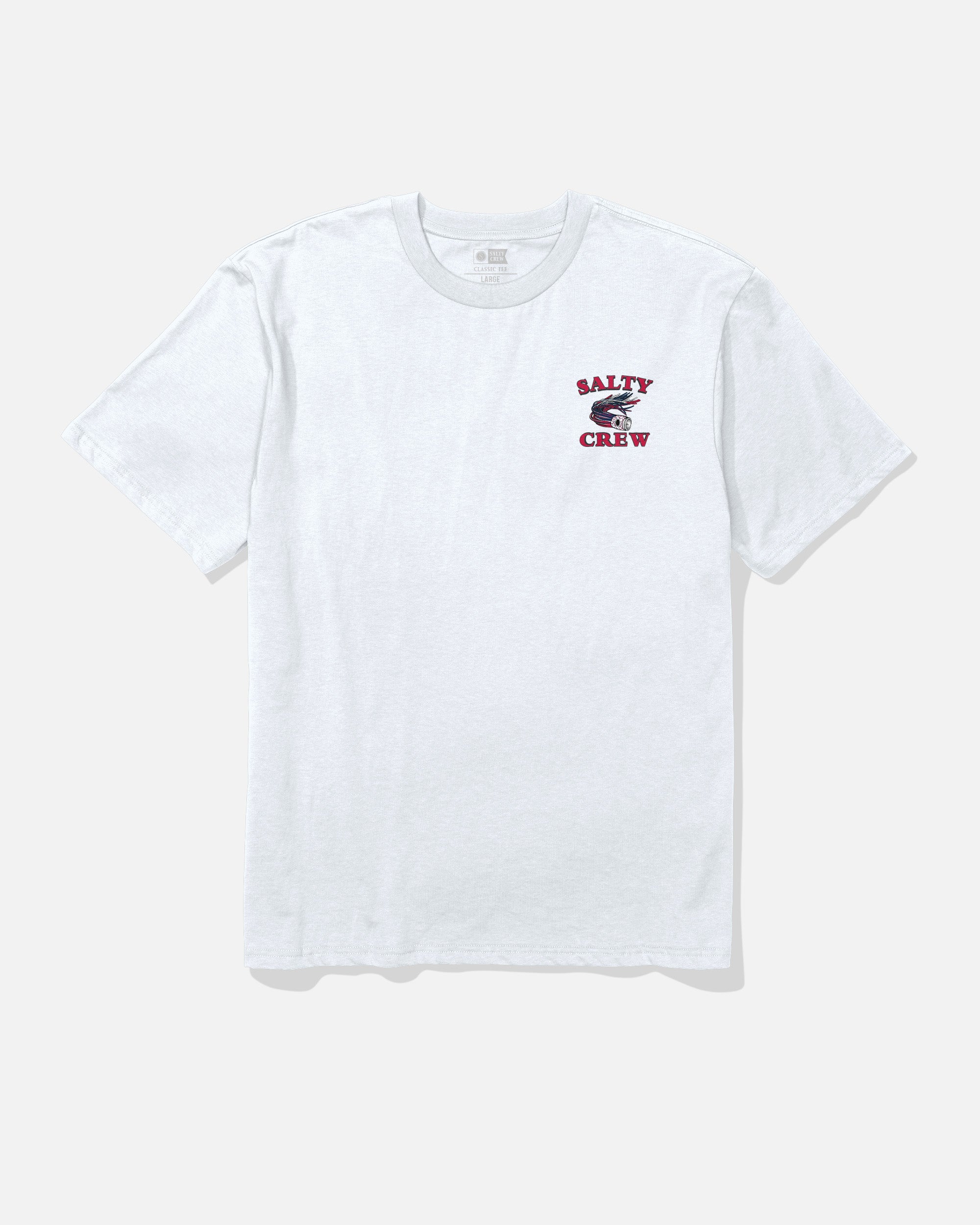 Salty Crew AMERICA LURE SS TEE - White